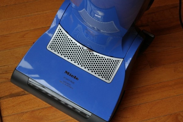 Blue Miele twist vacuum.