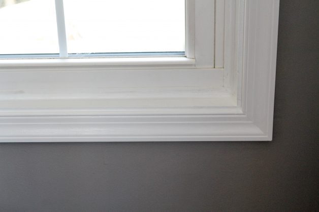 white window trim